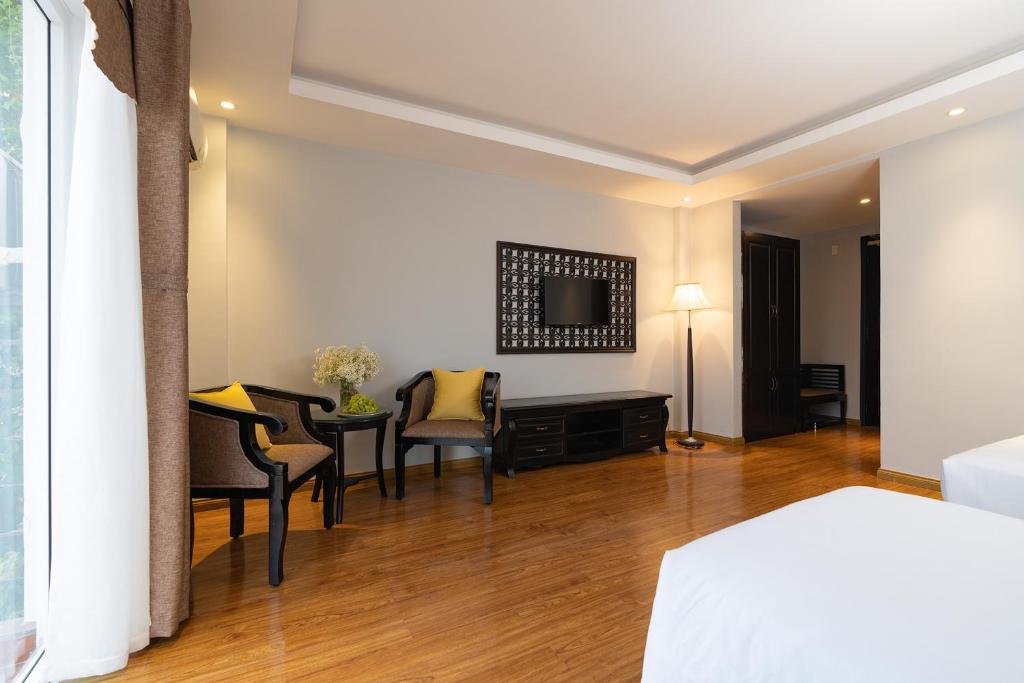 Phòng Superior có 2 Giường đơn và Ban công
