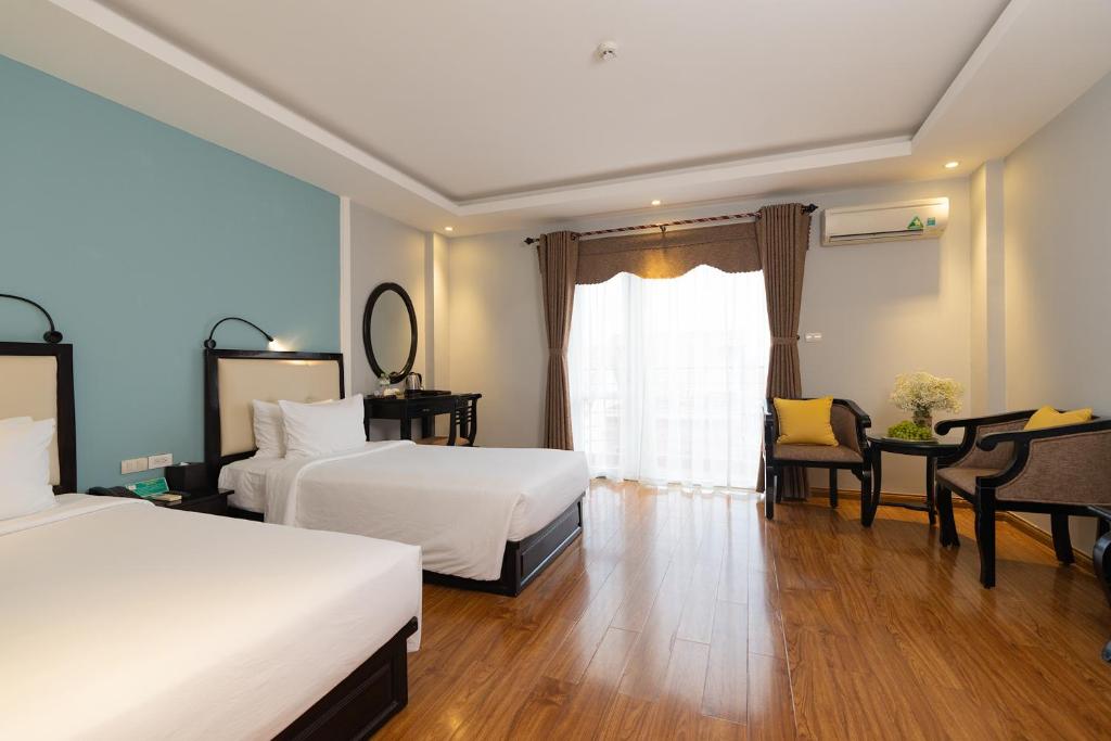 Phòng Superior có 2 Giường đơn và Ban công