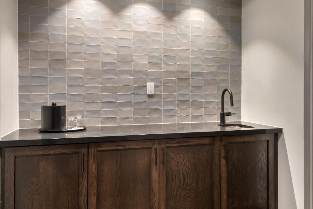 Kuchyň nebo kuchyňský kout v ubytování Boston Marriott Copley Place