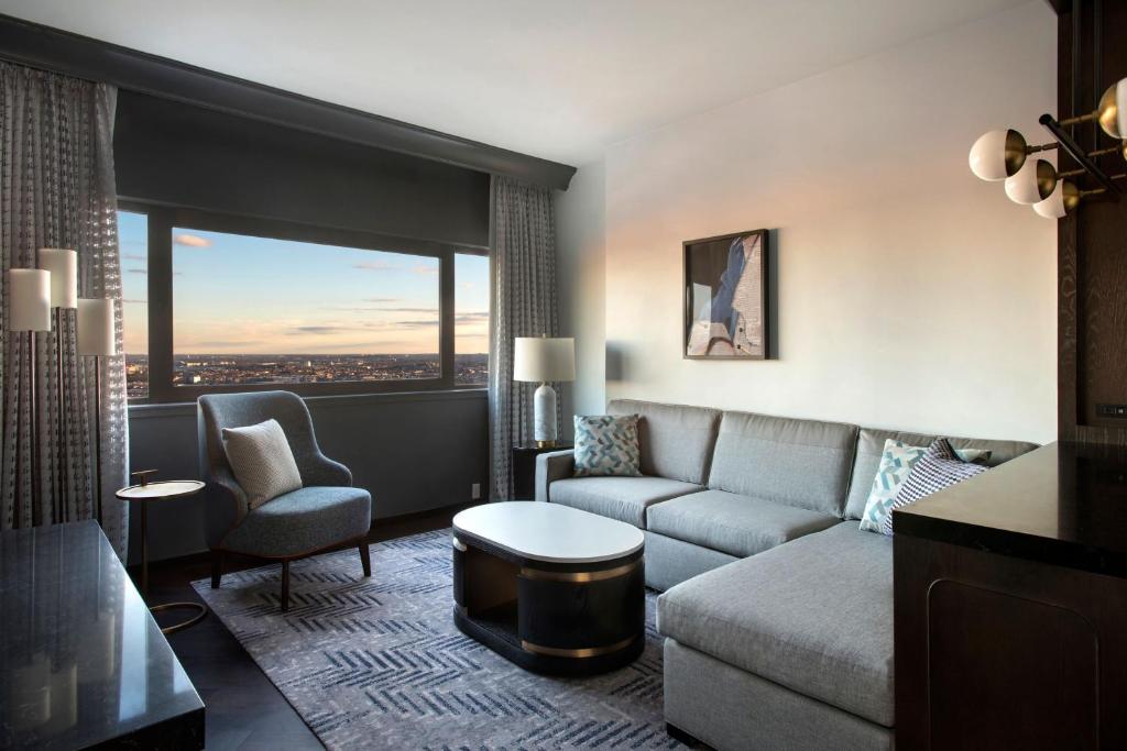 Posezení v ubytování Boston Marriott Copley Place