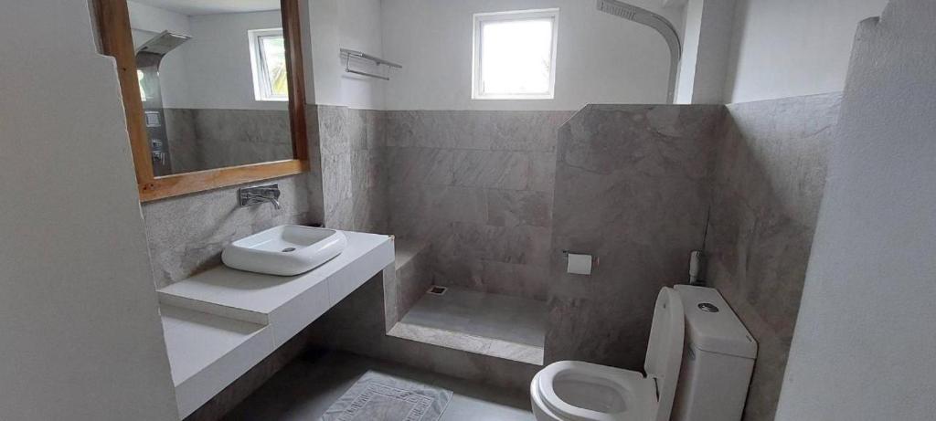 Koupelna v ubytování NAVA b&b