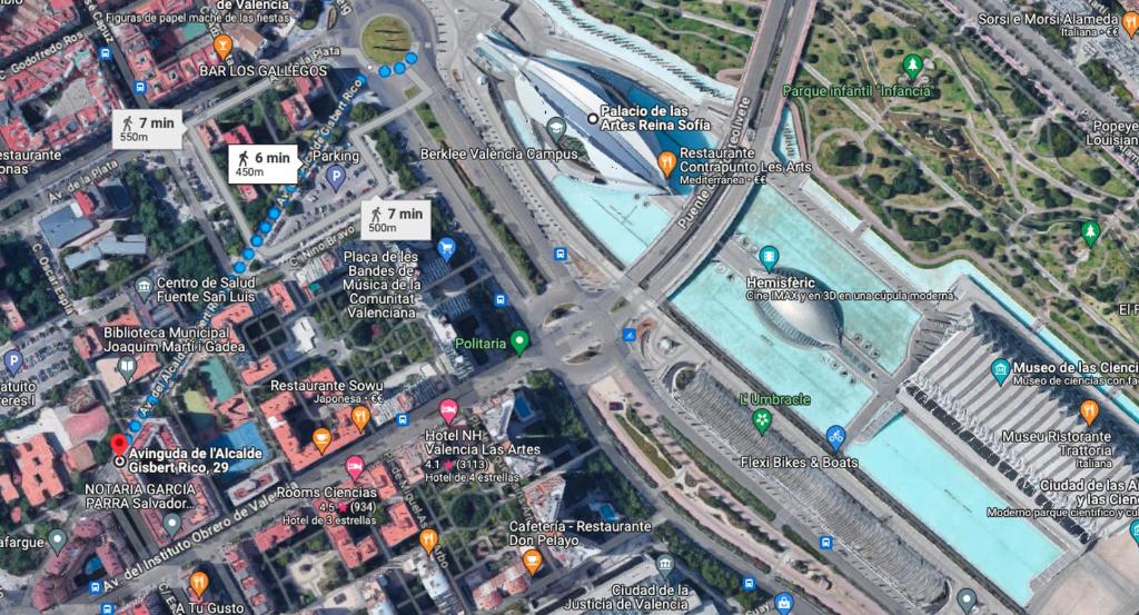 10 pax, AC, Wifi gratis, Ciudad Artes y Ciencias, Valencia ...