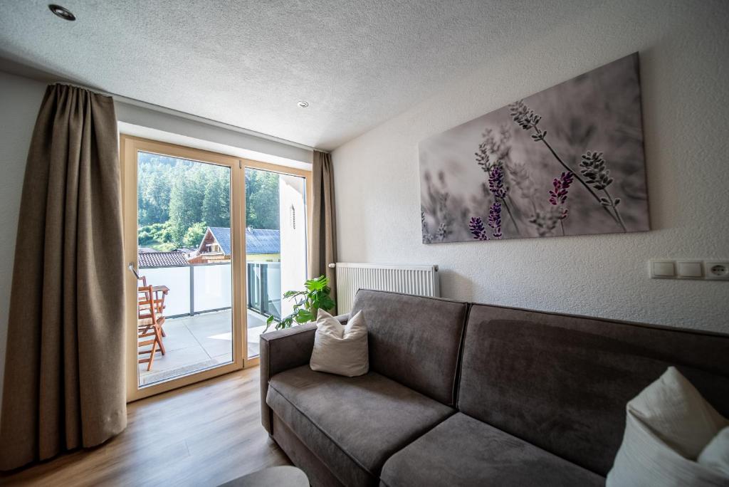 Posezení v ubytování Appartements Tyrol