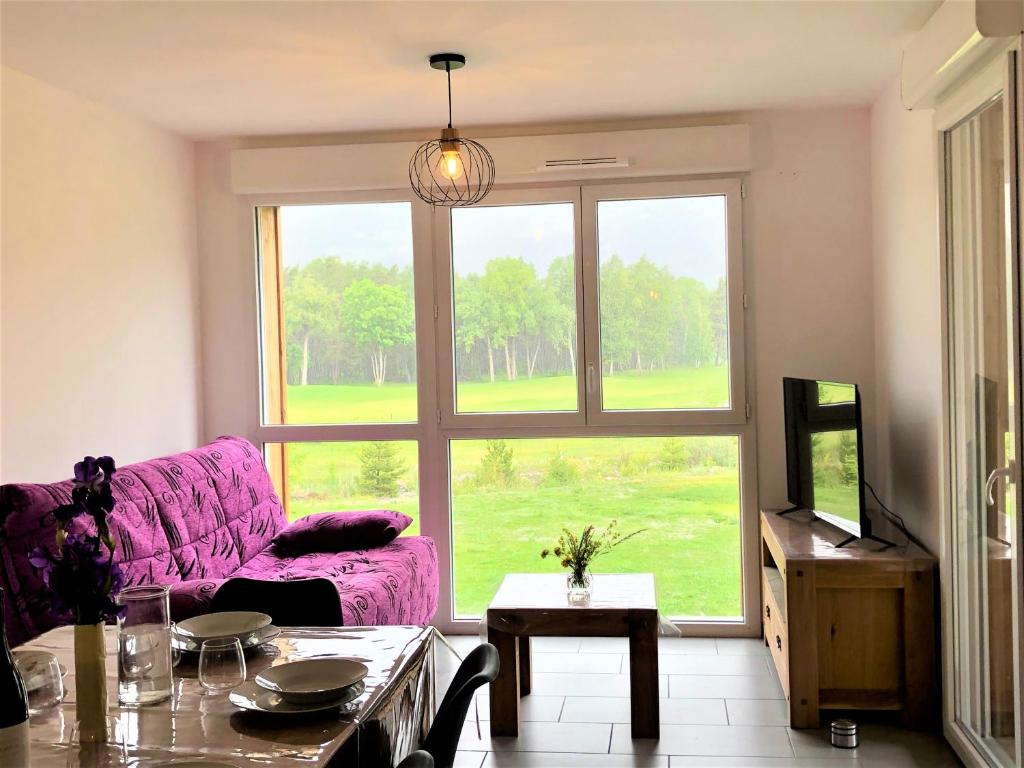 Posezení v ubytování Appartements Barcelonette by PraLoup Vacances