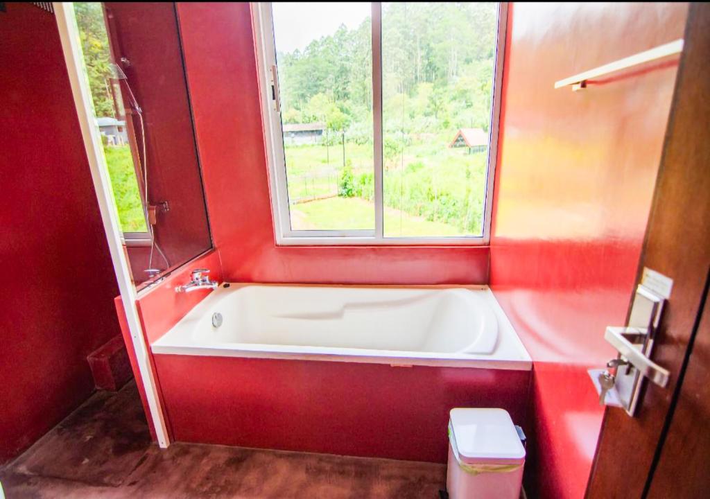 Koupelna v ubytování Serenemo Eco Resort