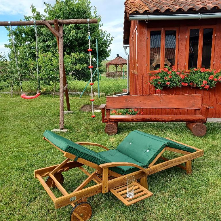 Zahrada ubytování Privat u Eriky