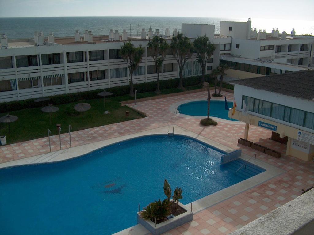 Bazén v ubytování Hotel Flamero nebo v jeho okolí