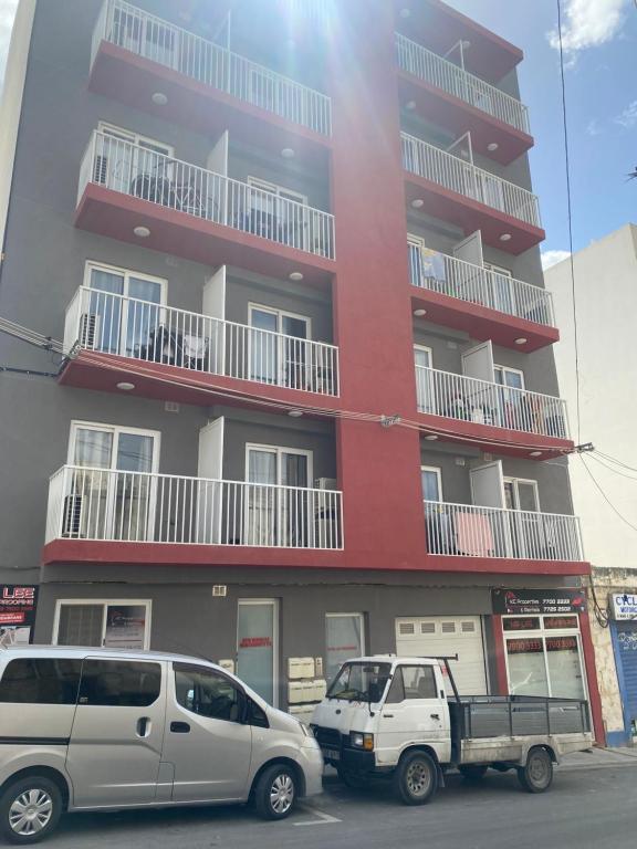 Budova, kde se apartmán nachází