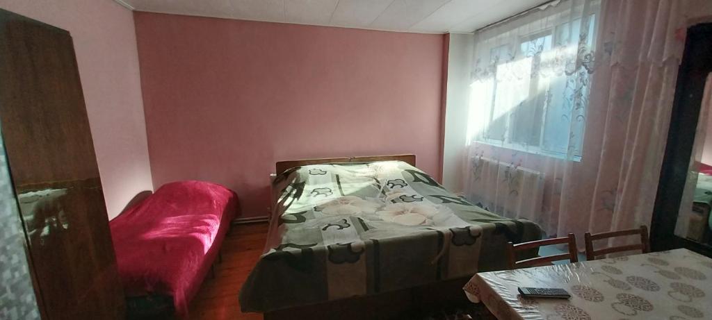 Postel nebo postele na pokoji v ubytování Quest home