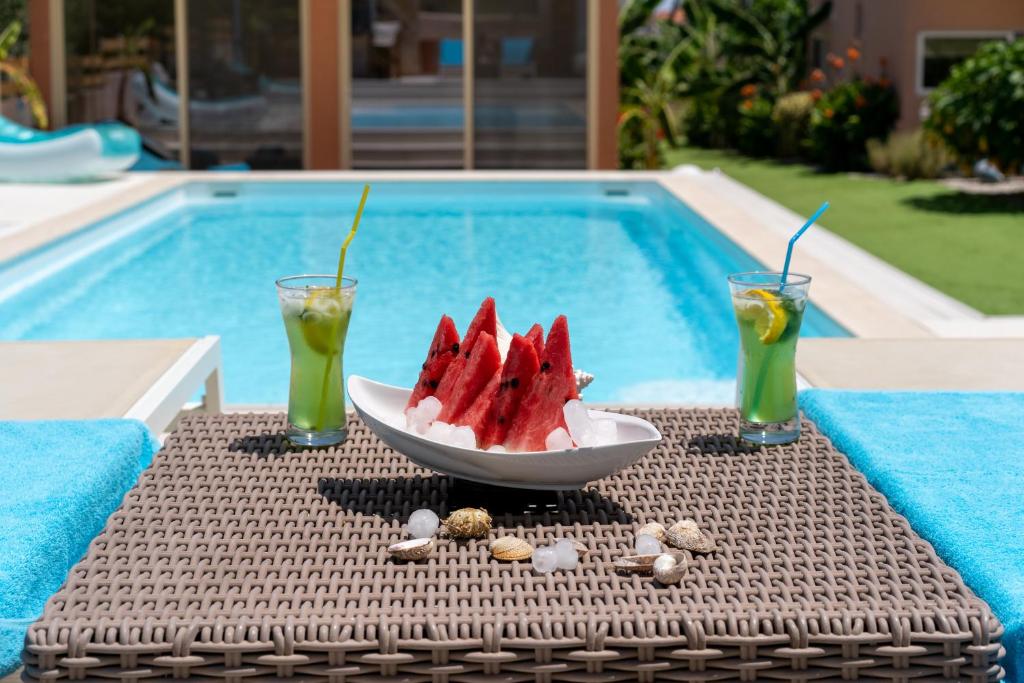 Modular Bungalows With Heated Pool Artemis Greece - 13