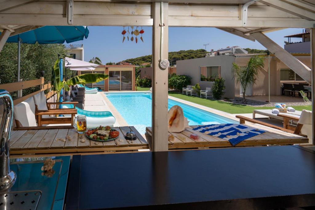 Modular Bungalows With Heated Pool Artemis Greece - 14