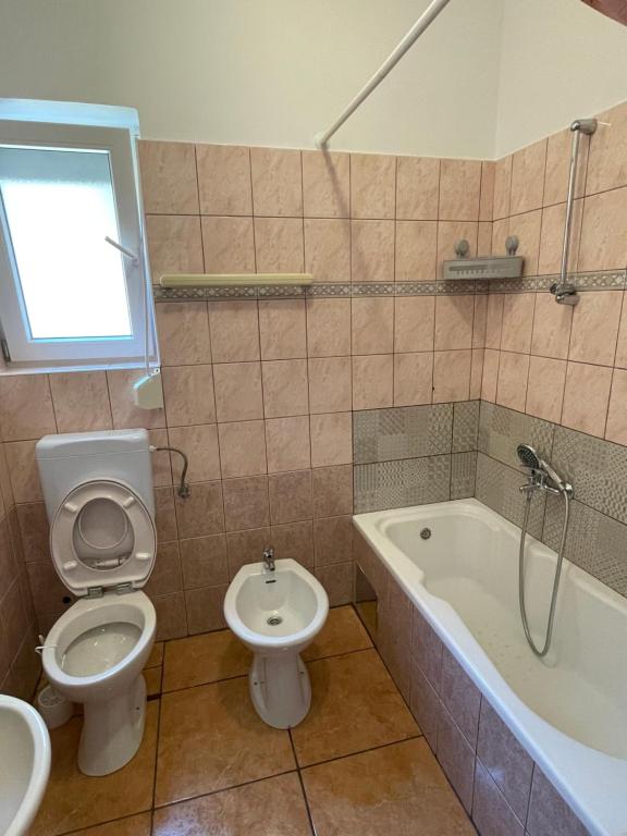 Koupelna v ubytování Apartments A&R