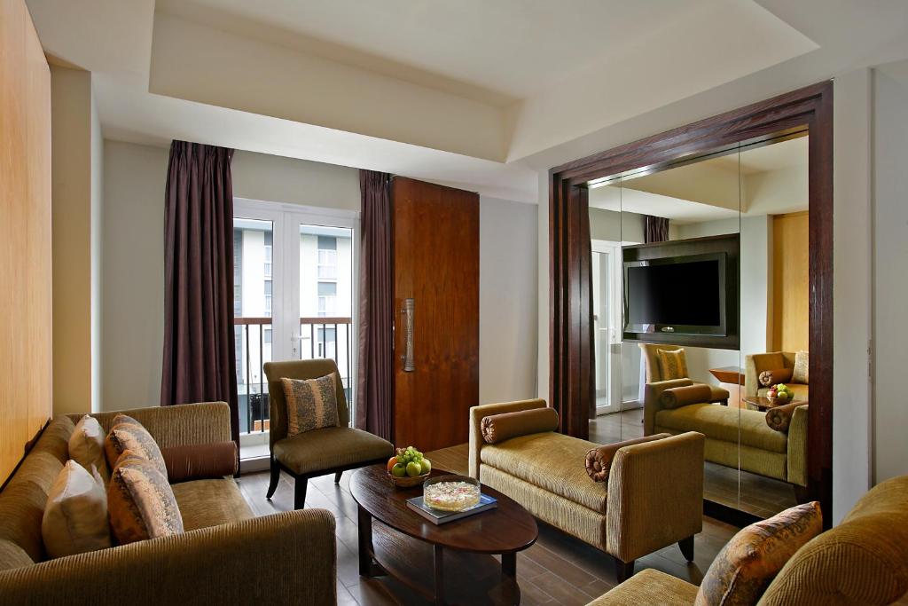 Posezení v ubytování Hotel Santika Mataram