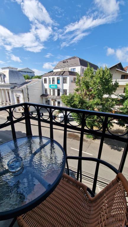 En balkon eller terrasse på Belle Apartments - Republicii