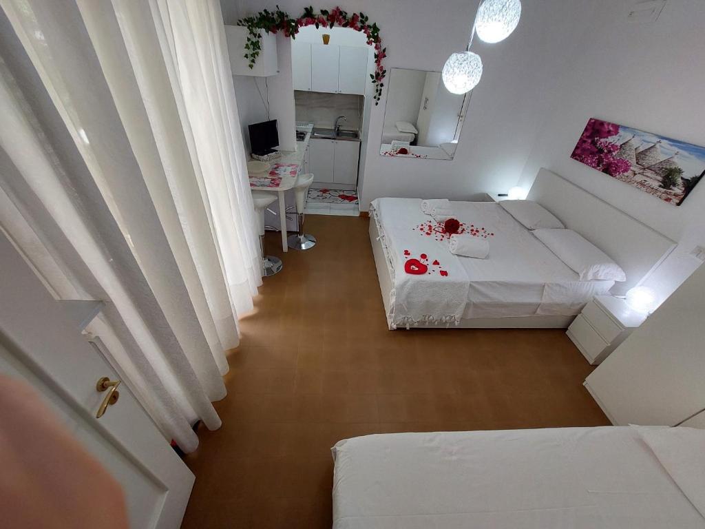 A bed or beds in a room at Casa di Sofia