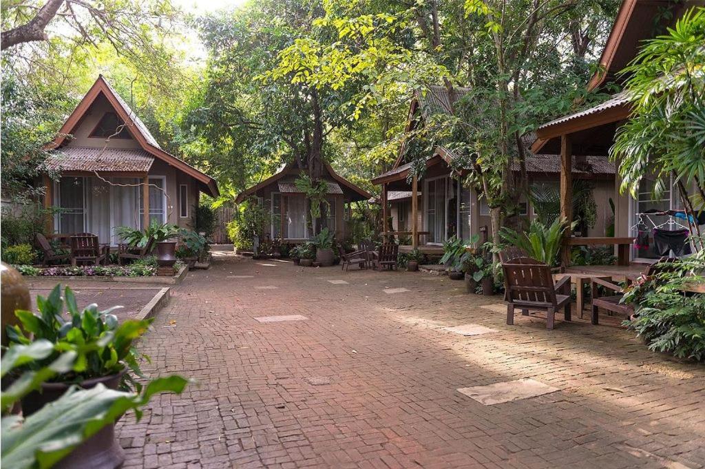 Zahrada ubytování Veranda Lodge