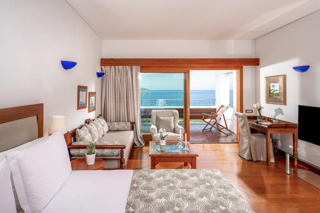 Elounda Beach Hotel & Villas, a Member of the Leading Hotels of the World - View De La Mer De Chambre De Luxe Spa