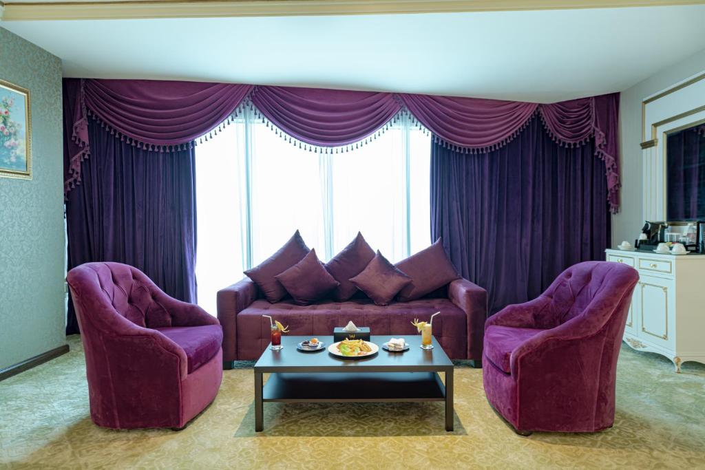 Posezení v ubytování WA Hotel