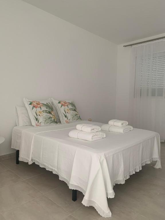Postel nebo postele na pokoji v ubytování Apartamento duplex Mediterránean view