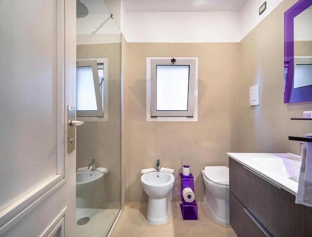 Koupelna v ubytování Rosabianca Boutique Hotel