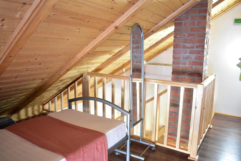 Posteľ alebo postele v izbe v ubytovaní Apartman Tea