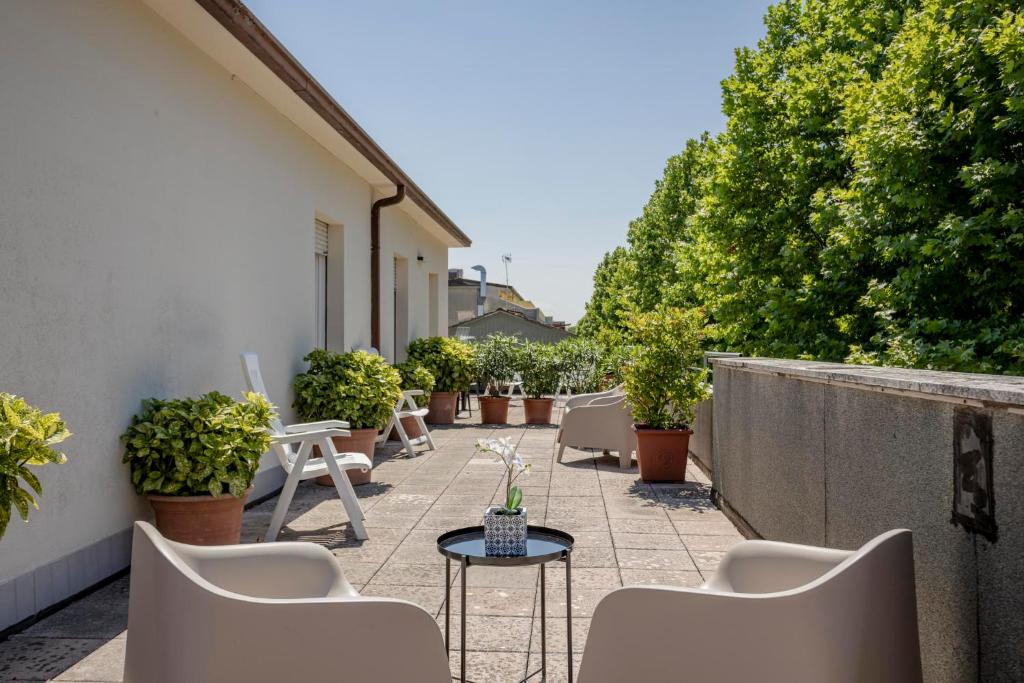 Balkón nebo terasa v ubytování Hotel Stella Del Mare