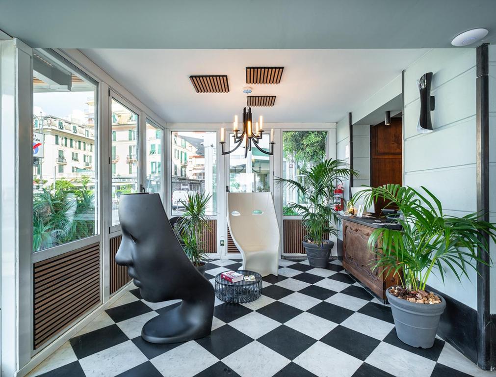 Posezení v ubytování Rosabianca Boutique Hotel