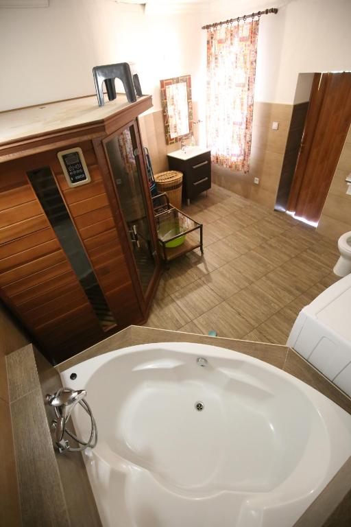 Koupelna v ubytování Villa Ametyst