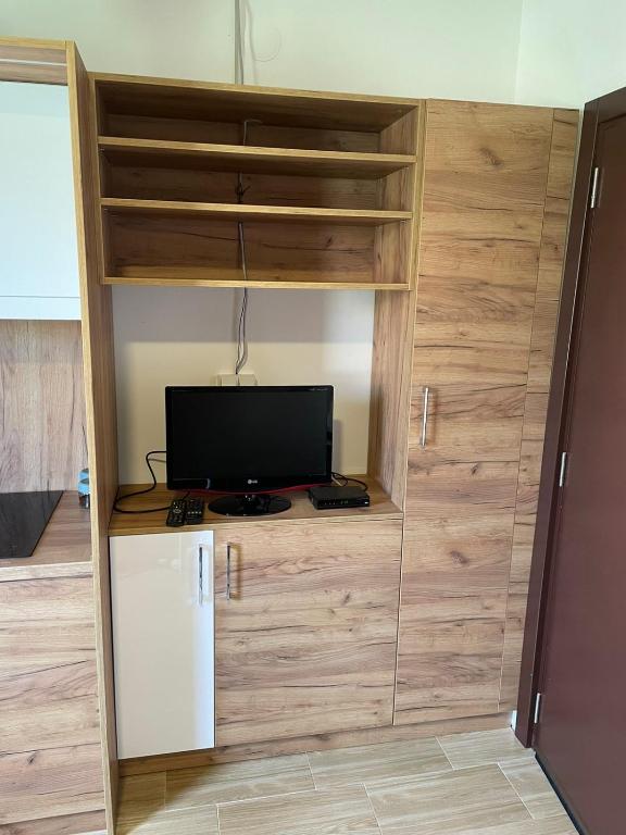 Kuchyň nebo kuchyňský kout v ubytování Apartments "Predah kod Baraća"