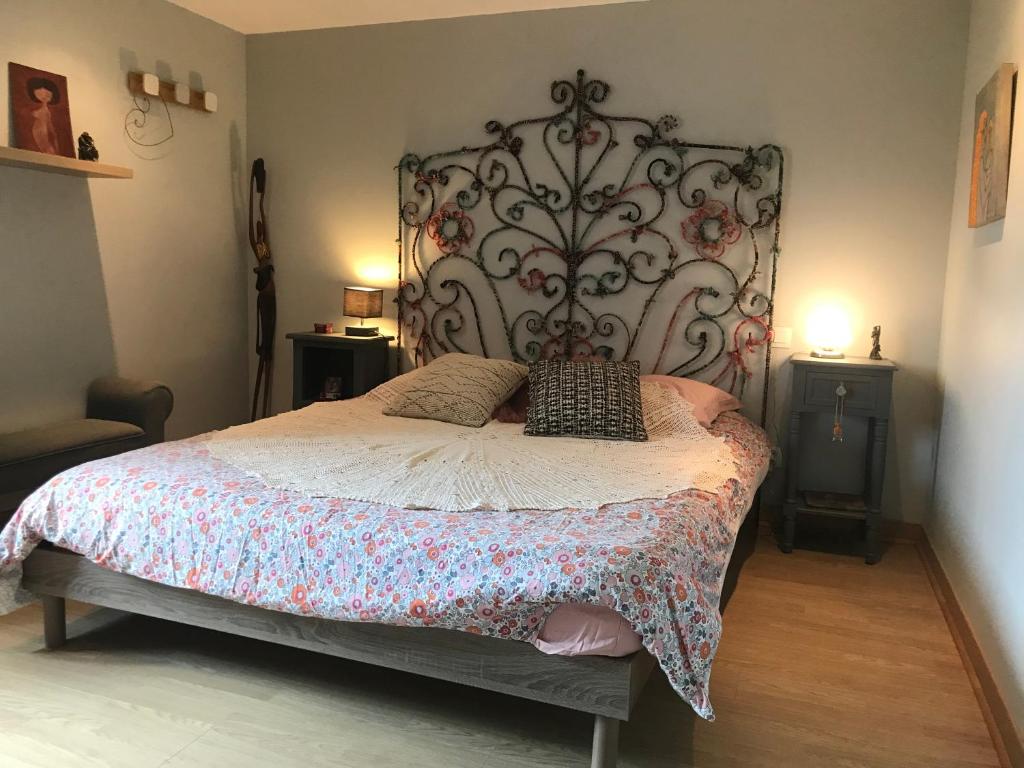 Postel nebo postele na pokoji v ubytování Padma Home