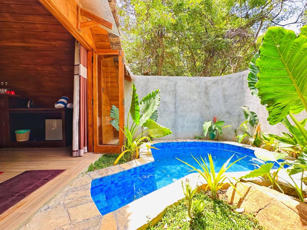 Bazén v ubytování Palmyra Nature Resort Sigiriya nebo v jeho okolí