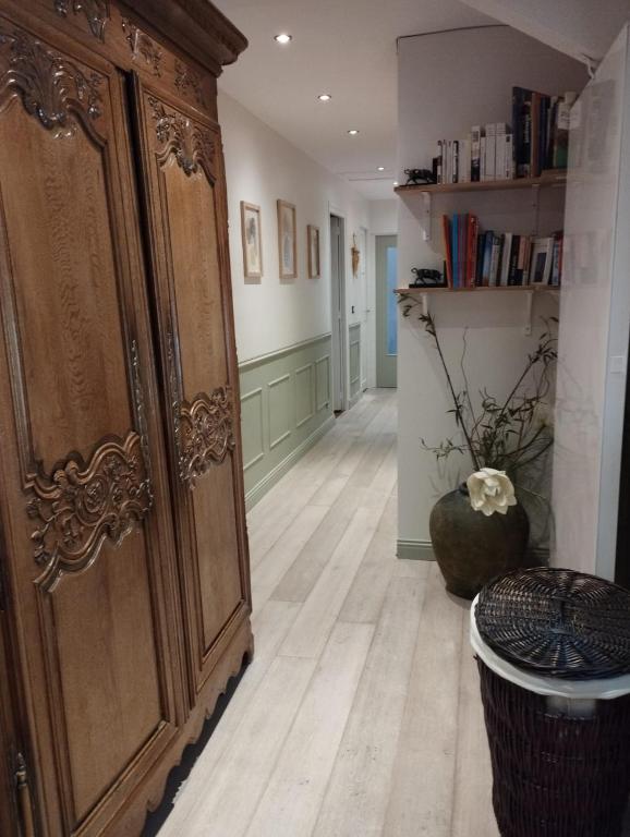 Knihovna v bed and breakfast