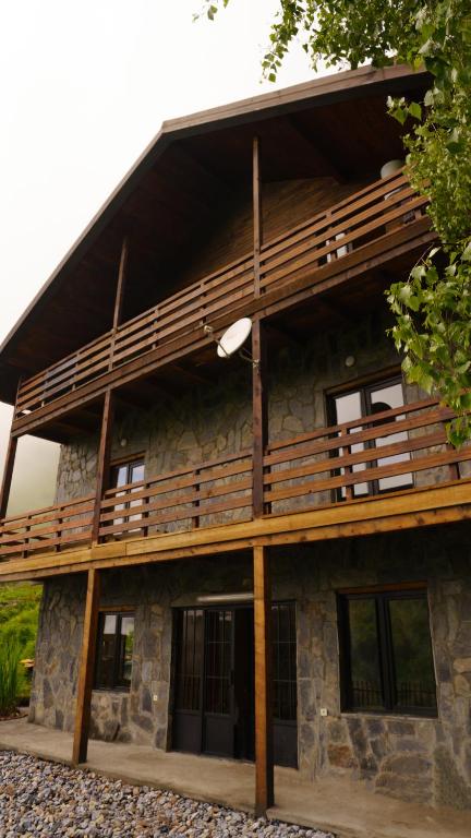Balkón nebo terasa v ubytování Gaul Gavkhe Hotel