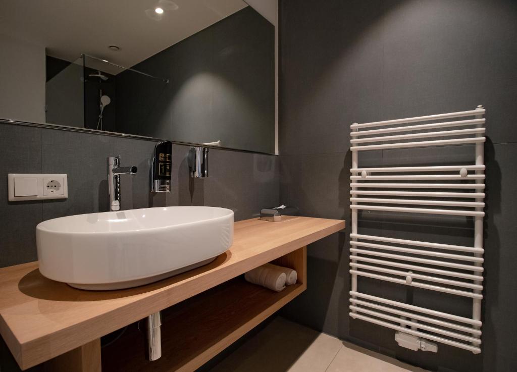 Koupelna v ubytování Patentkrug Design Hotel