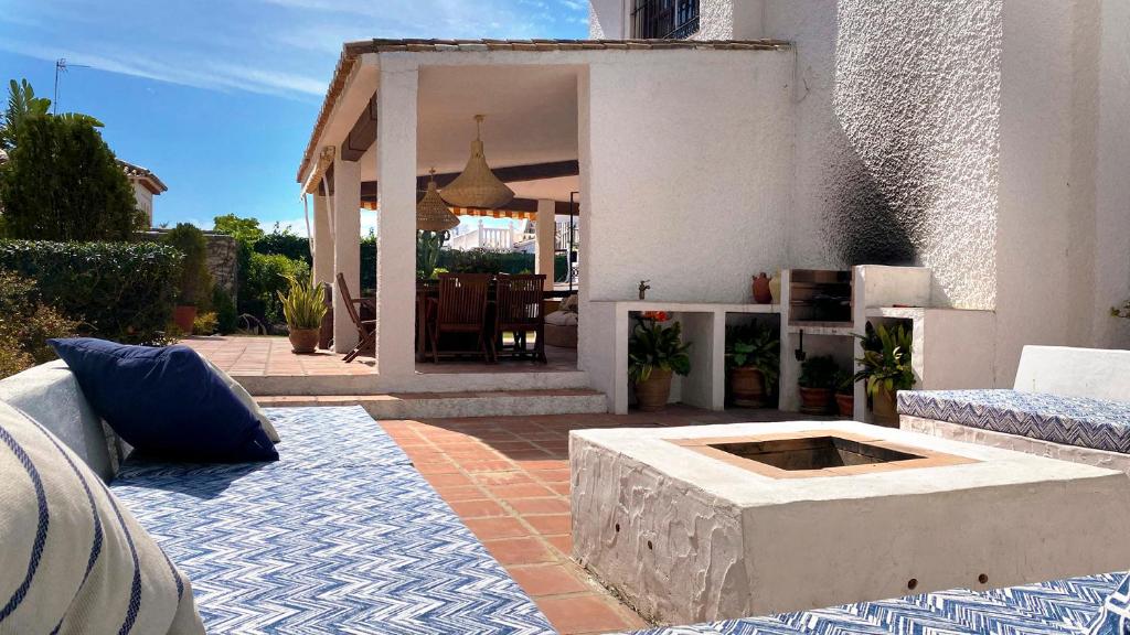 Balkon lub taras w obiekcie Puerto Marina Villa