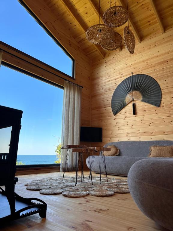 Et tv og/eller underholdning på Ordu Casa di Arte Bungalov