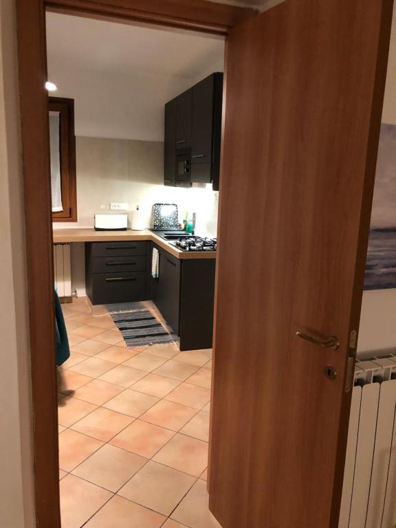 Kuchyň nebo kuchyňský kout v ubytování Il Cortile del Contadino