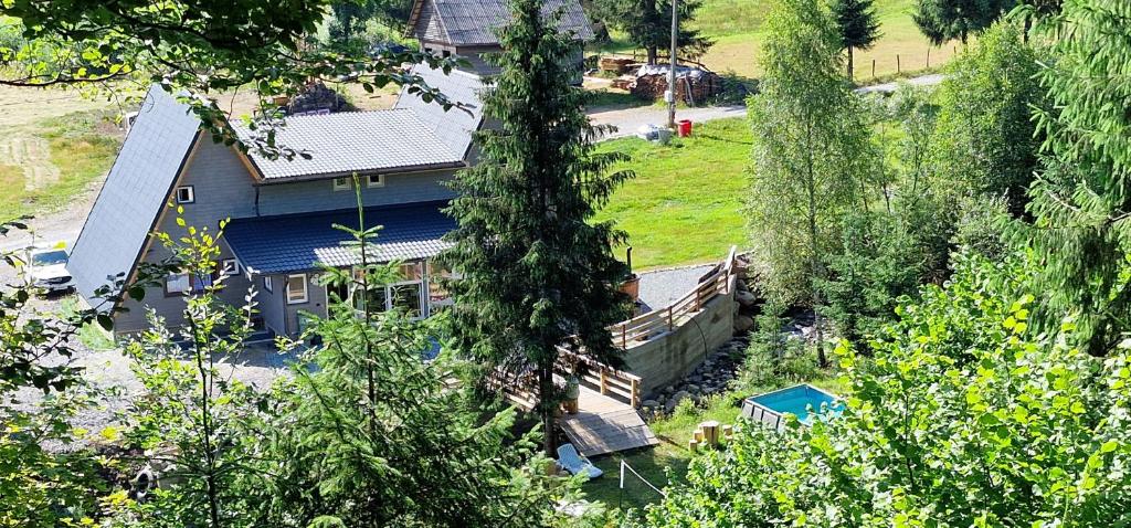 Zahrada ubytování Cabana din Vale Arieseni Apuseni