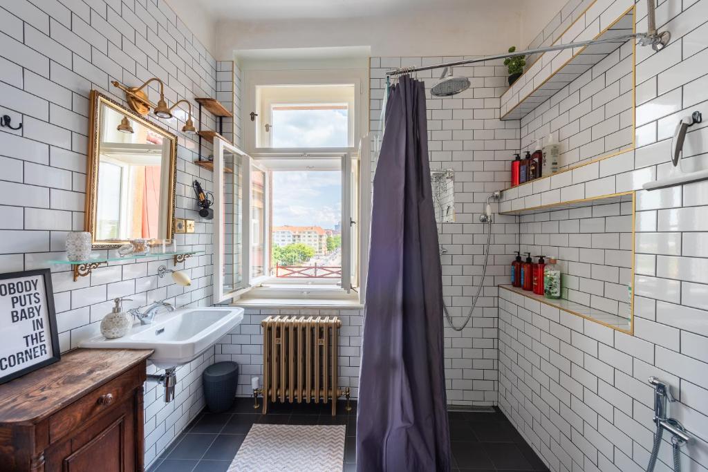 Koupelna v ubytování Victoria Design Stays - Premium Apartment Ohrada