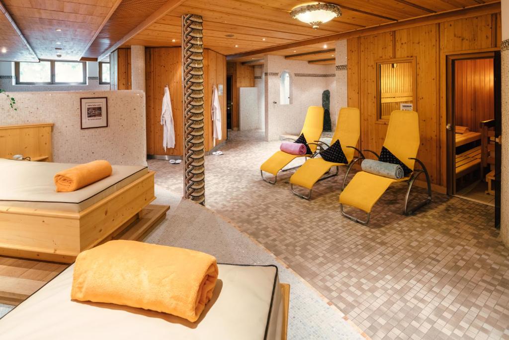 Posezení v ubytování Huber Hotel Tramserhof