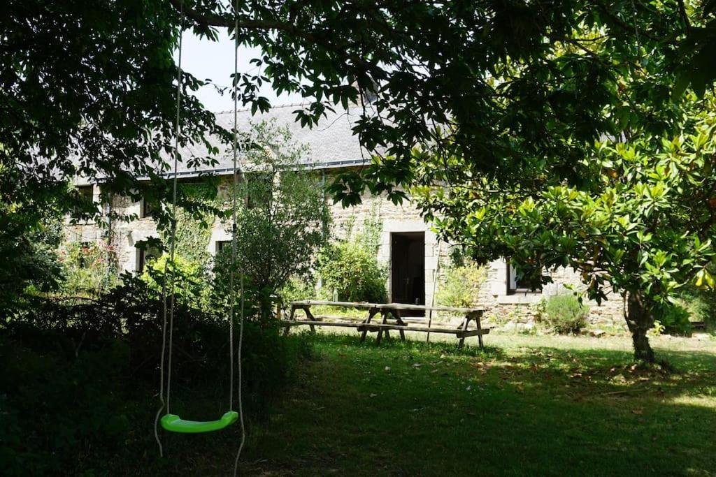 Zahrada ubytování Gîte à la campagne, 30 min des plages du Morbihan