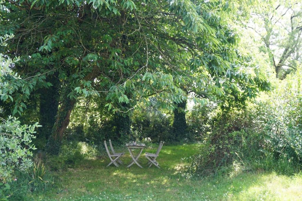 Zahrada ubytování Gîte à la campagne, 30 min des plages du Morbihan