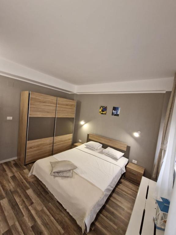 Postel nebo postele na pokoji v ubytování En vacances