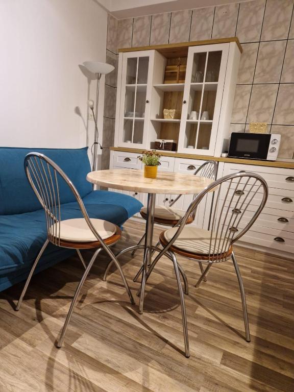 Kuchyň nebo kuchyňský kout v ubytování En vacances