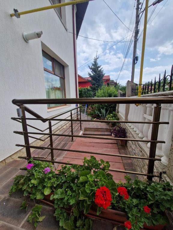 Balkón nebo terasa v ubytování En vacances