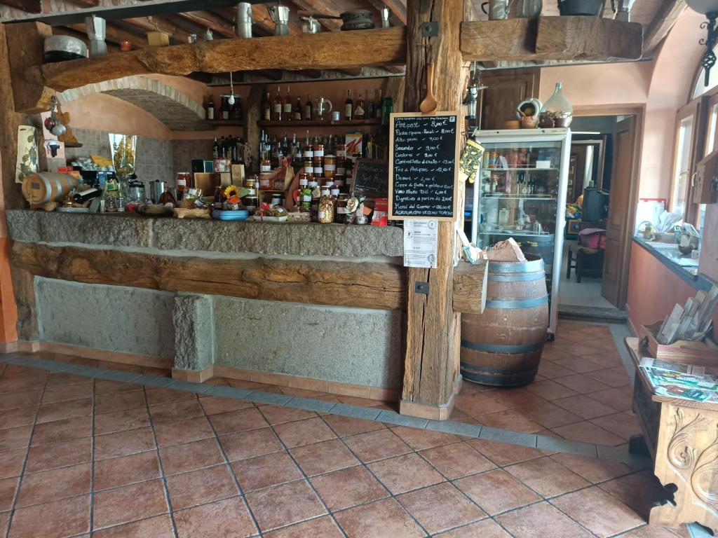 Lounge nebo bar v ubytování Agriturismo Vecchio Torchio