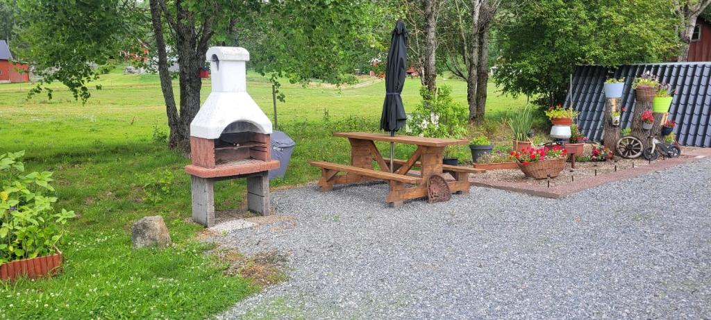 Zahrada ubytování Home Bjornbyn 130