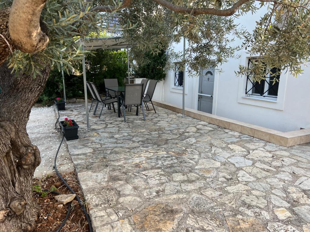 A patio or other outdoor area at Mikes View