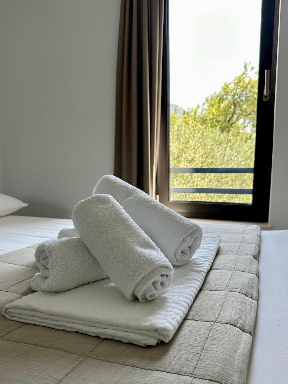 Posteľ alebo postele v izbe v ubytovaní Zen Residence