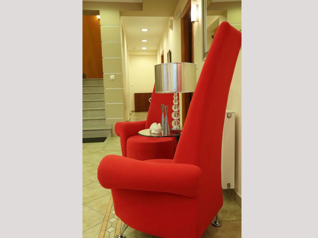 Posezení v ubytování Hotel Souita